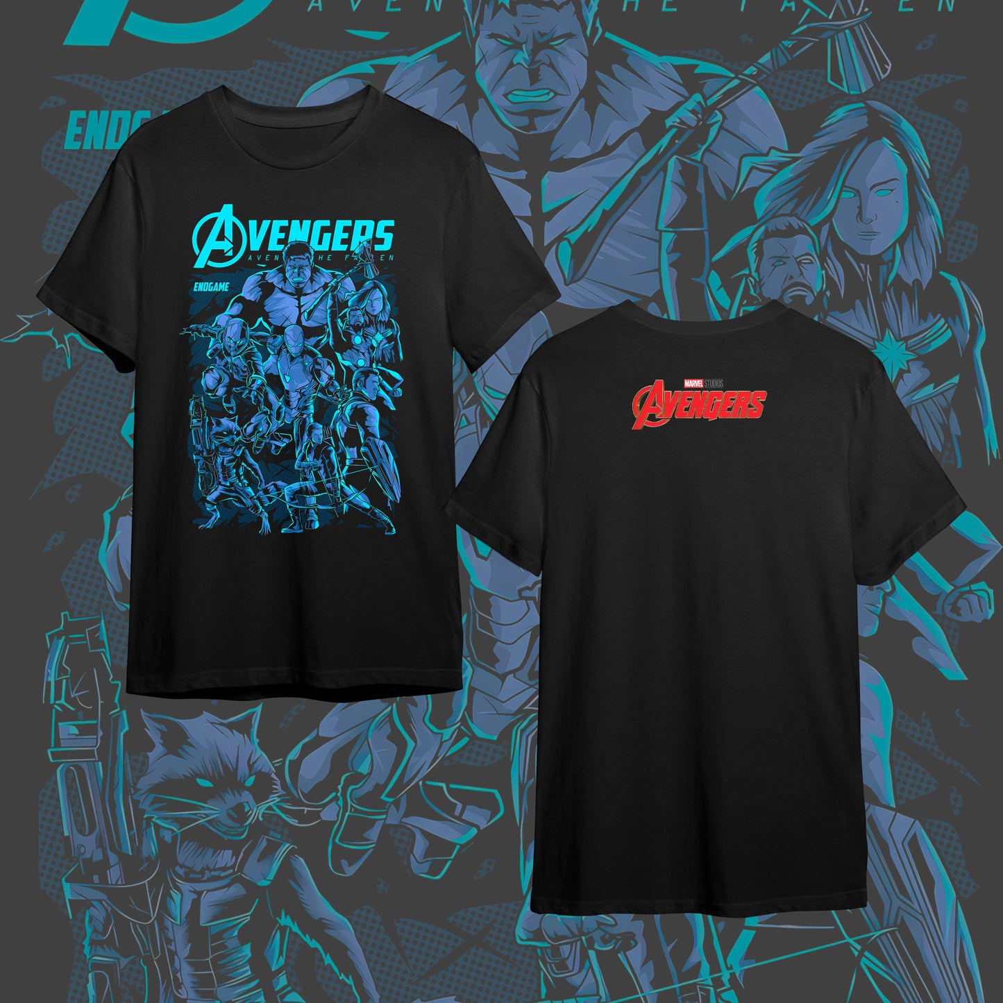 SUPER HEROES FRONT #2